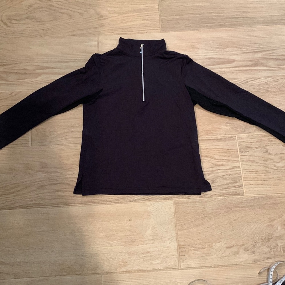 The Wellington Collection Equestrian 1/4 zip Tech Shirt - Picture 4 of 11